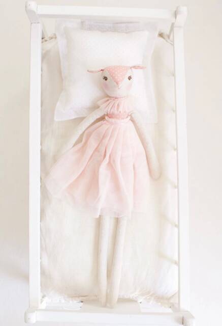 Handmade Toy . Deer Toy. Deer Doll. Toddler Newborn Baby Gift. Handmade - image 1