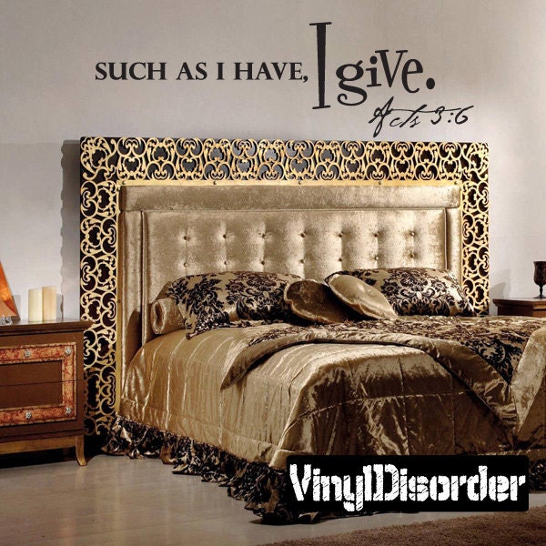 Such As I Have Give - Vinyl Wall Decal Quotes Sticker C067Suchasiiet - image 1