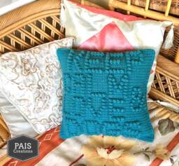Keep Calm & Love Dogs Crochet Pillow/Cushion Cover PDF Pattern - Instant Download - 15 - thumbnail 1