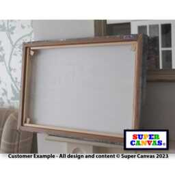 Funeral Celebration Of Life Mum Dad Son Brother Sister Child Wife Husband Memorial Picture Photo Easel Display Board Framed Canvas Print - thumbnail 3
