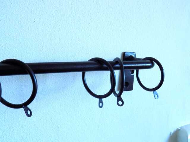 Ex Heavy Duty Curtain Rail Set-Uphandcrafted in The Uk..wrought Iron - Forged Steel - image 1