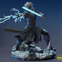 storm-Masked Council Master - Sci Fi Alien Force High Plo Koon Resin Figure 16K - thumbnail 2