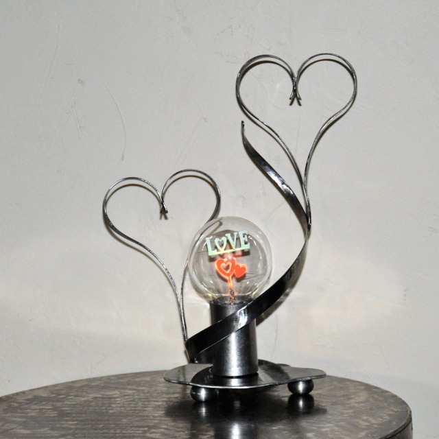 Original Metal Lamp - Bulb Love - image 1