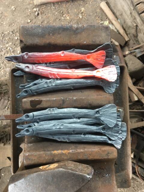 Swimming Fish Drawer Pulls - image 1