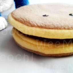 Dorayaki Plushie Japanese Pancake Food Pillow - thumbnail 4
