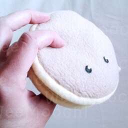 Dorayaki Plushie Japanese Pancake Food Pillow - thumbnail 3