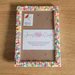 Colourful Clay Fruit Slices Photo Frame 4 X 6 Inches - thumbnail 3
