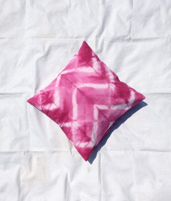 Pink & White Pillow Cover, Throw Cover 20x20, Sofa Cushion, Farmhouse Pillow, Chevron Pillowcase, Geometric Pillow Case - image 1