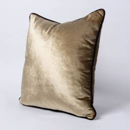 Luxury Bronze Velvet Pillow Cover Decorative Cushion, Throw Covers - thumbnail 3