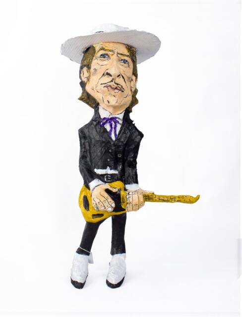 Bob Dylan Paper Mache Figure - image 1