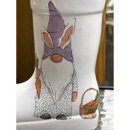 Gonk Plant Pot, Gnome Planter, Wellington Boot, Wellie Mini Pots, Gifts, Gift For Mum, Unique Gonks - thumbnail 2