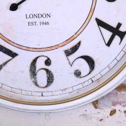 Nivara Antique Style Large Wall Clock 80cm - thumbnail 3