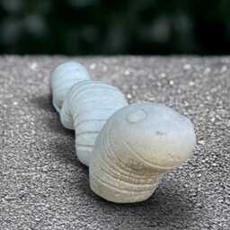 Concrete Earthworm Statue Whimsical Garden Creature Stone Worm Figurine Outdoor Decoration Worm Lover Gift Garden & Home Ornament - thumbnail 2