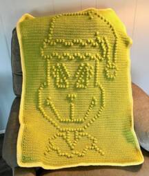 Cute Character Crochet Baby Blanket Pattern - thumbnail 1