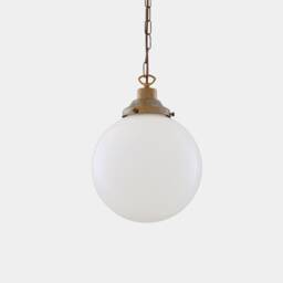 Yerevan Opal Frosted Glass Globe Pendant Light 10