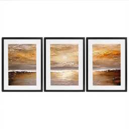 Sunset Framed Art Print Trio - thumbnail 1