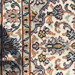 Size 2x3 Feet. Handmade Kashmiri Silk Carpet - thumbnail 4