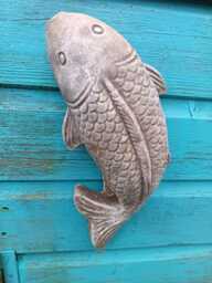 stone Carp Fish Garden Ornament Fishing Pond - thumbnail 1