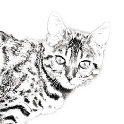 Bengal - Wooden Stand For Candles/Pens With The Image Of A Cat New Collection - thumbnail 2