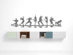 Dance Wall Sticker, Dance Decal, Art, Decor, Street Dance, Dancing Decal - thumbnail 1