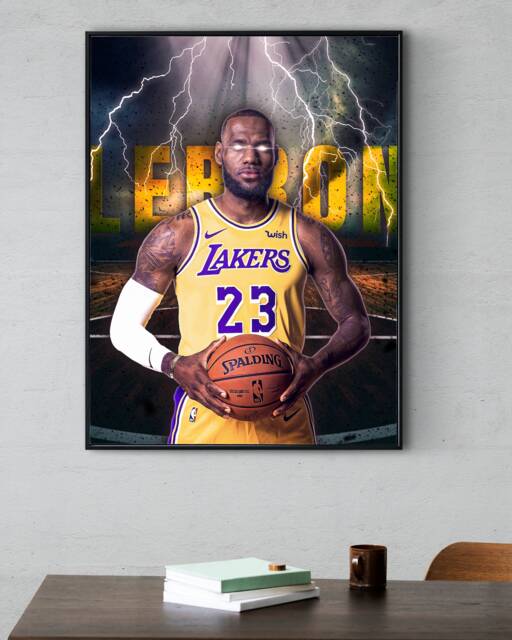 Lebron James Artwork Wall Decoration 2 Variationsc Ultra Hd - image 1