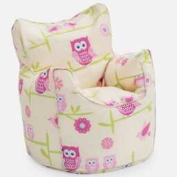 Personalised Toddler Bean Bag Chair Vinyl Name, Custom Colors - thumbnail 4