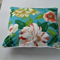 Sanderson Floreanna Cotton Chintz Cushion Cover Tropical Floral Pillow - thumbnail 3