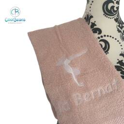 Acro Dance Towels - Personalised Face Cloth/Hand Towel Bath = Dance Gymastics - thumbnail 1