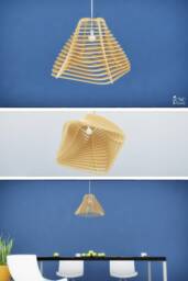 Beijing Lamp - Cnc Laser Cutting File Lamp Lamp/Lighting Design Kitchen Wood/ Wood Lamps Svg Files - thumbnail 1