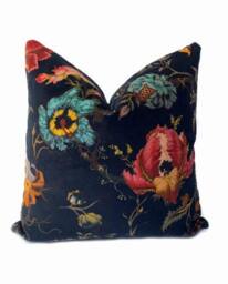 High End Luxury Designer Velvet Floral - thumbnail 1
