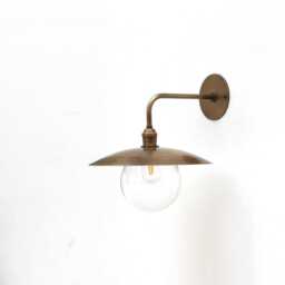 Brass Wall Sconce - Light With 12