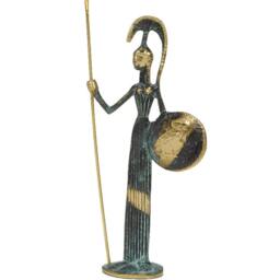 Bronze Goddess Athena Sculpture, Greek Mythology Art - thumbnail 3