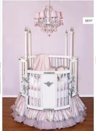 Palace Chandelier - Romantic Shabby Chic Style Available in 3 Sizes & Many Finishes, Custom Made For You. Perfect A Nursery - thumbnail 3