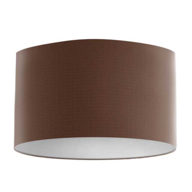 Brown Lampshade With 100% Cotton Fabric, Handmade Lampshades, Table Ceiling Lamp Shades - image 1