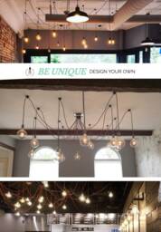 Pendant Light Spider Chandelier - Unique 14 Multi Lighting Industrial Led Bulbs Large Tall Ceilings