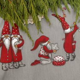 Christmas Tree Skirt Gnome Decor Ornament Holiday Scandinavian Gift Swedish - thumbnail 3