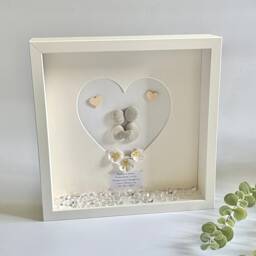 If Mums Were Flowers Personalised Pebble Art Picture Frame Keepsake Birthday Gift For Mum 50Th 40Th 30Th 70 From Children Stone Family - thumbnail 3