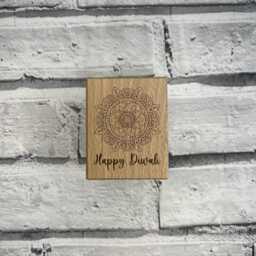 Diwali Candle Gift - Festival Of Light 2026 Tea Holder Celebration Happy Rangoli Art - thumbnail 2