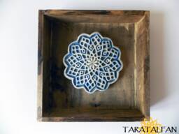 "Decorative Painting ""Blue Flower" - thumbnail 1