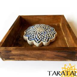 "Decorative Painting ""Blue Flower" - thumbnail 3