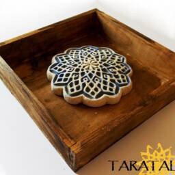 "Decorative Painting ""Blue Flower" - thumbnail 2
