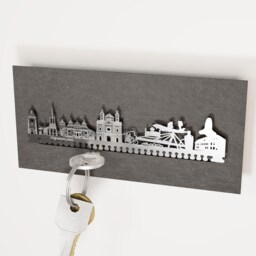 Speyer Skyline Key Rack - Travel Souvenir Gift - thumbnail 2