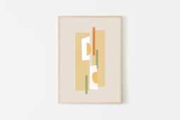 Banh Mi Fried Egg, Vietnamese Sandwich Art, Asian Modern Food Fine Art Paper Print, Home & Kitchen Decor For The Lover - thumbnail 1