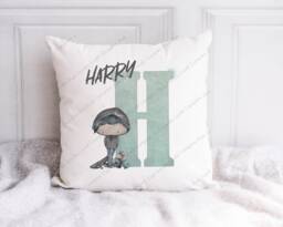 Gift For Skater, Skater Boy, Boy Cushion, Him, Boy, Boys Birthday Gift, Skateboarder - thumbnail 1