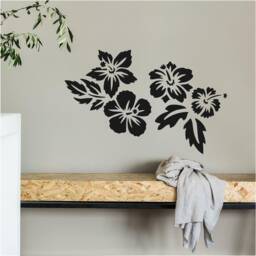 Pretty Lilly's Vinyl Wall Art, Decal, Sticker, Transfer, Mural, Decor, Rent Friendly, Interior, Exterior, Full Removable, - 0970 - thumbnail 1