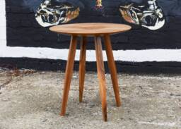 Handmade Walnut Coffee Table, Solid Wood Side Table