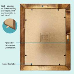 Sage Green Rustic Picture Frame A2, A3, A4, A5, 5x5, 6x6, 5x7, 6x8, 8x10, 11x14 - Handmade Photo Frames Mounted Free Standing - thumbnail 3
