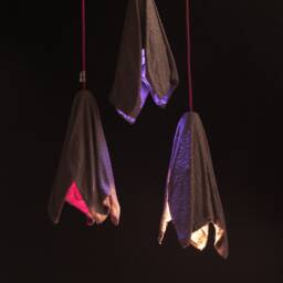Concrete Fabric Lamp - thumbnail 3