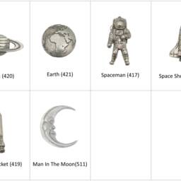 "Space & Rockets Personalised Wood Or Metal Picture Frame - 4""x6" - thumbnail 2