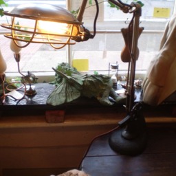 Gorgeous Adjustable London Designer Cast Iron Bohemian Style Table Lamp, Eclectic Electric, Ideal in Warehouse Apartment - thumbnail 4
